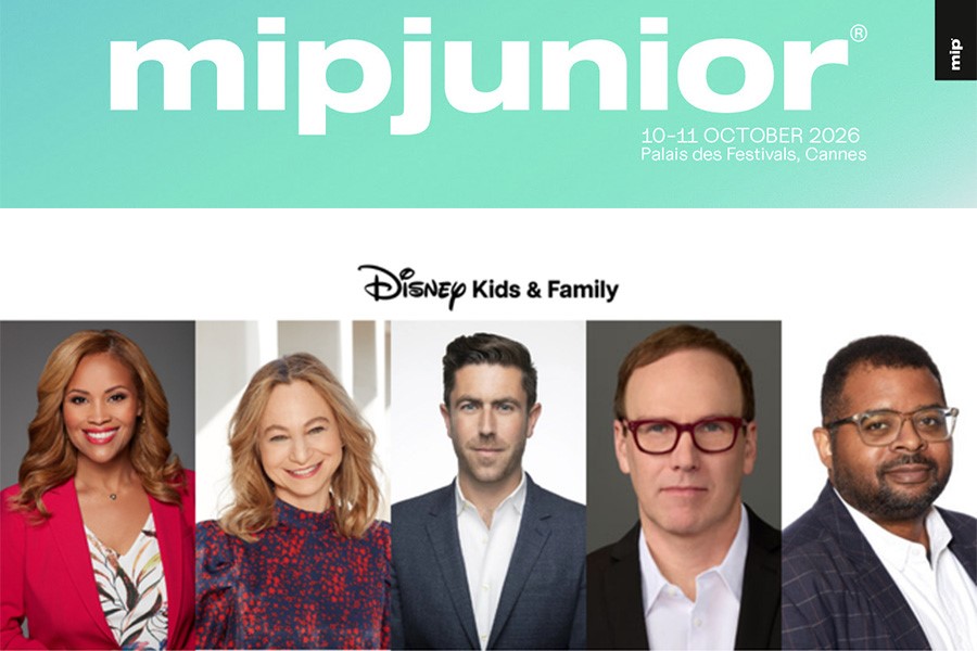 Disney Kids & Family Joins MIPJUNIOR 2026 as Presenting Partner